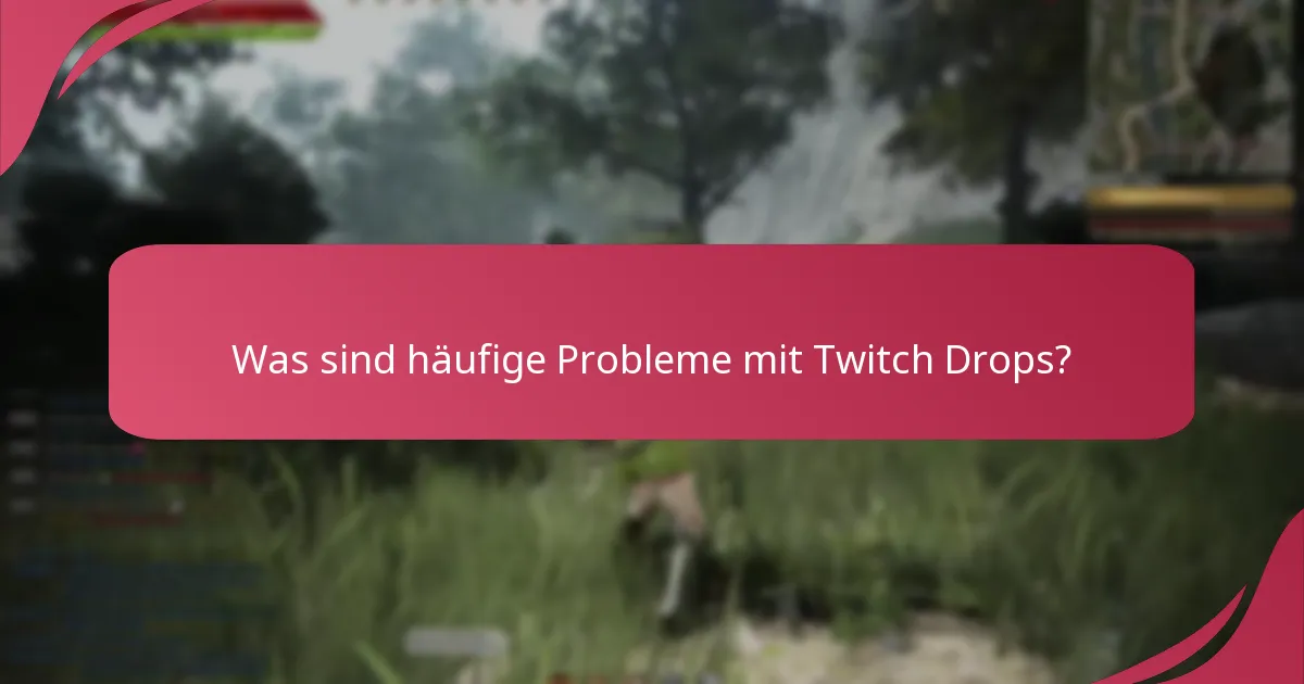 Wie kann man Probleme mit Twitch Drops beheben?